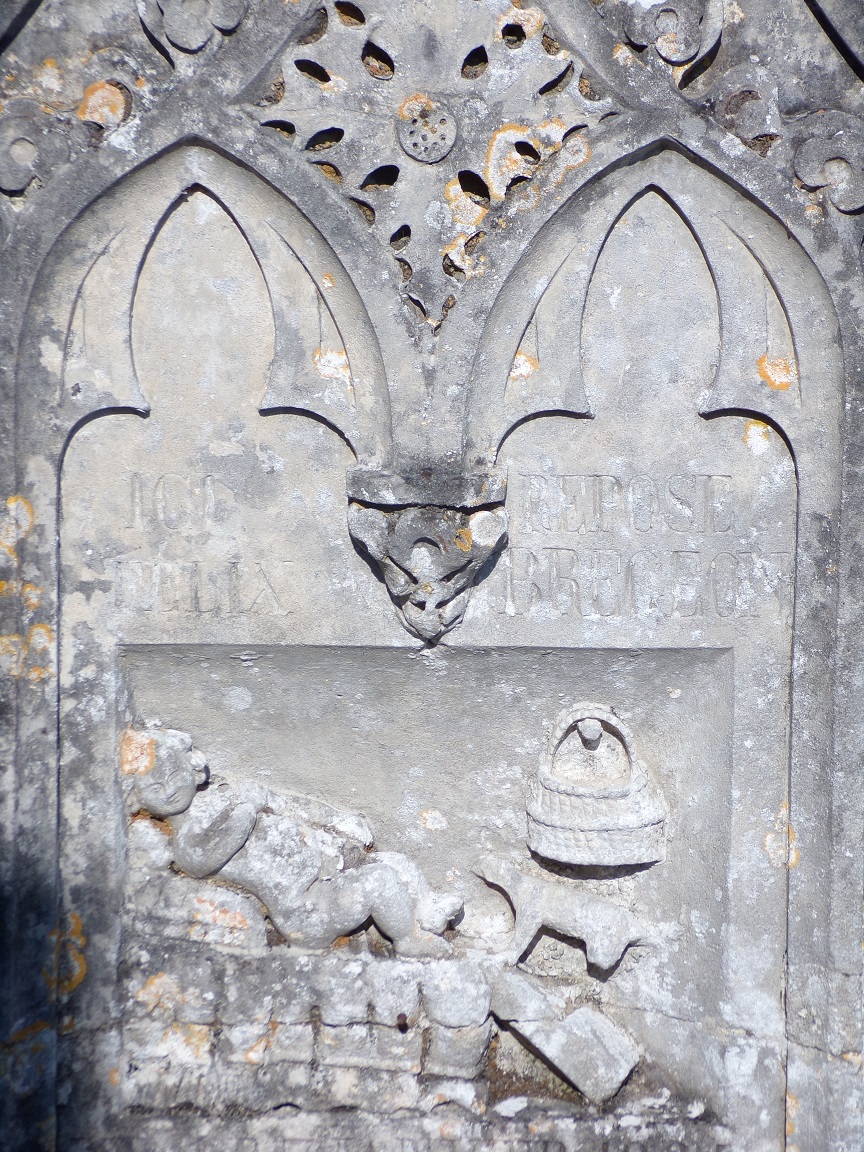Saint-Simon - Trace des Gabariers au cimetière (21 septembre 2016)