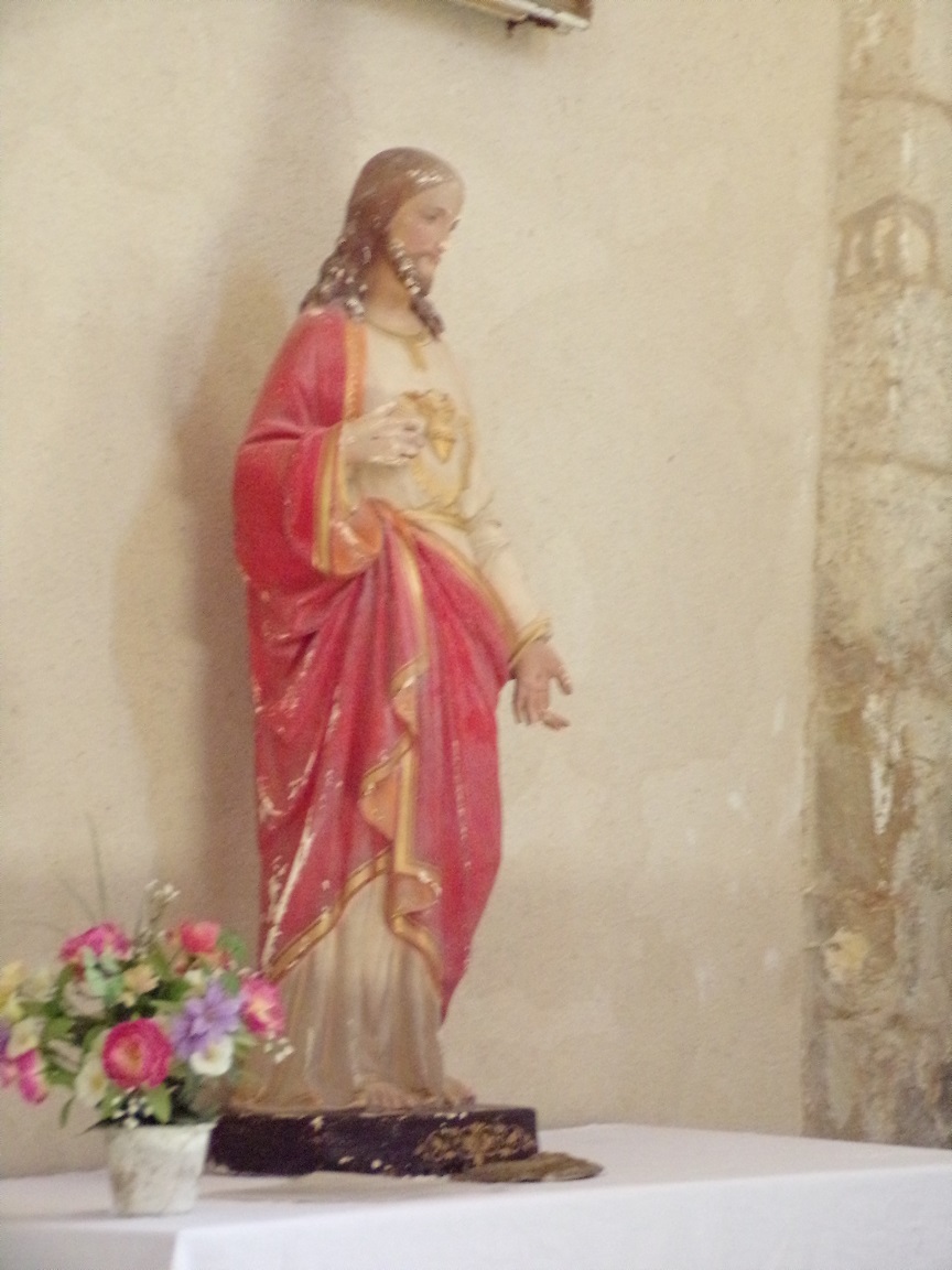 Chérac - L'église Saint-Gervais - Sacré coeur de Jésus (3 septembre 2016)