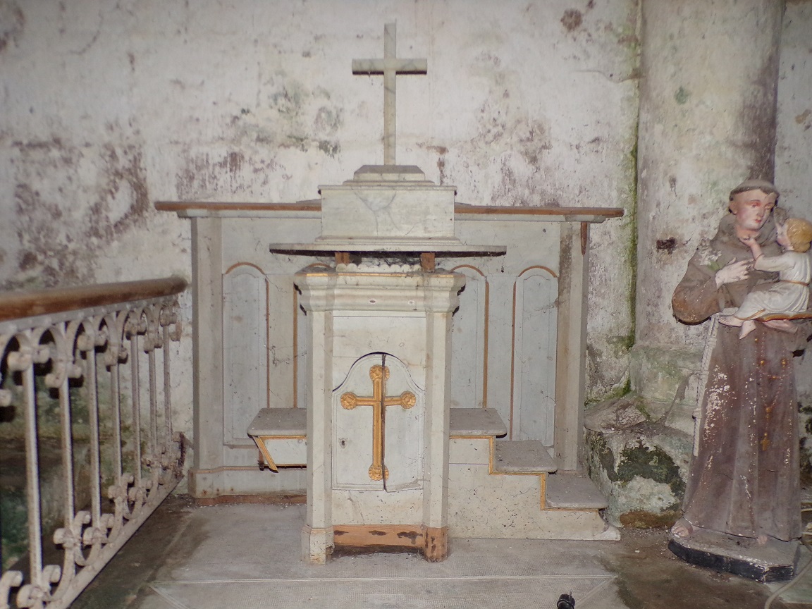 Plaizac - L'église Saint-Hippolyte - La chapelle 'Saint Antoine de Padoue' (21 août 2018)