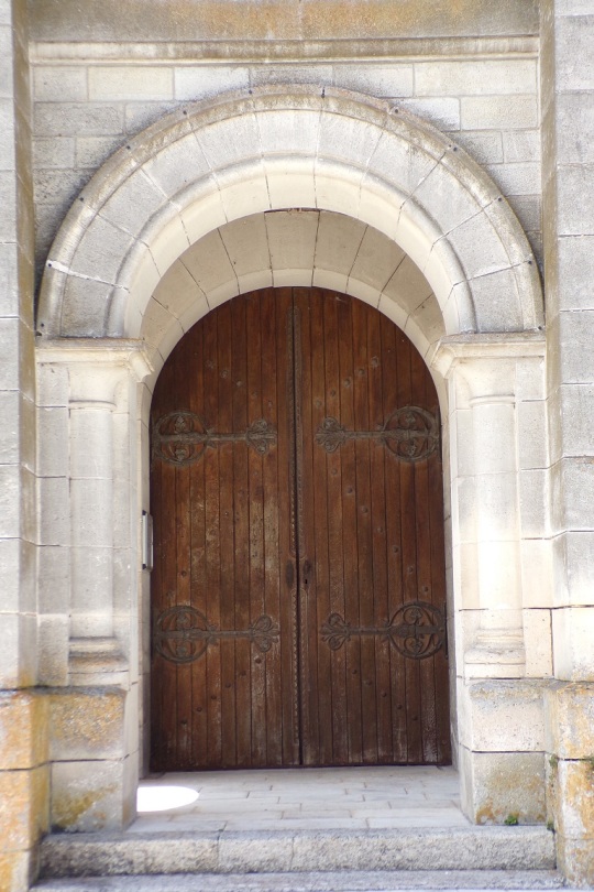 Sainte-Sévère - L'église Saint Augustin (12 juin 2017)