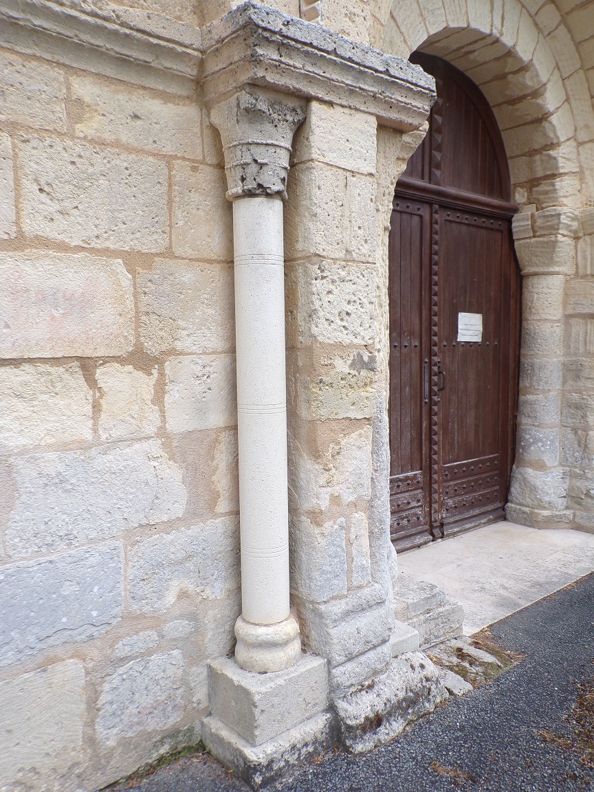 L’église Saint Sulpice - Un pilastre (9 juin 2022)