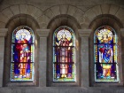 Eglise Saint Antoine – Les vitraux ‘Ste Elisabeth reine, St François d’Assise, St Louis roi’ (20 septembre 2022)