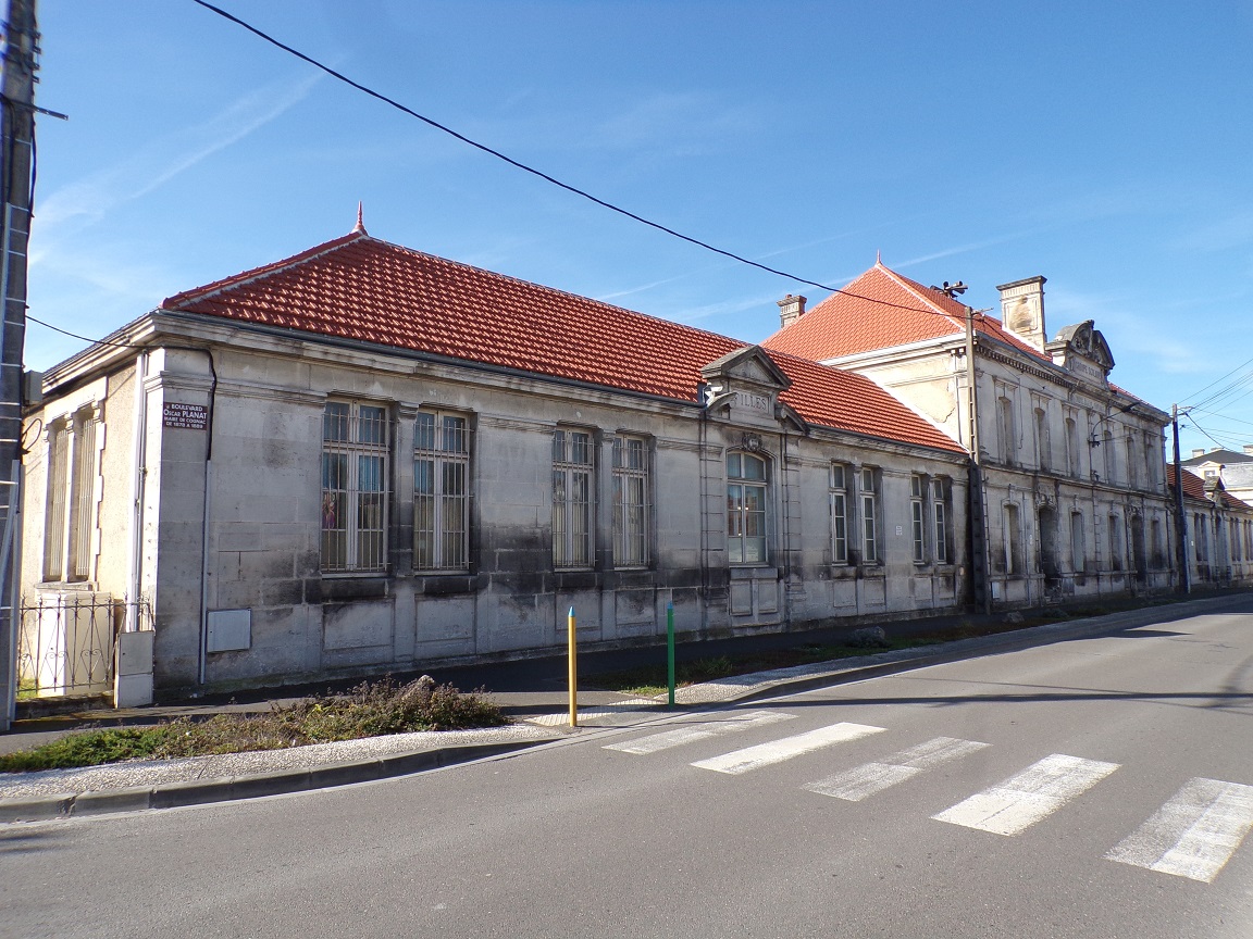 boulevard Oscar Planat - École Paul Bert (20 février 2023)